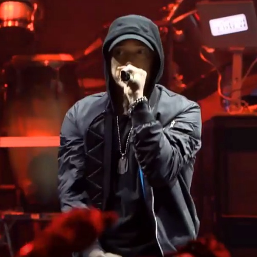 Eminem thinks about his own death a lot