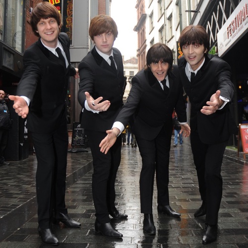 Let It Be cast become Day Trippers to Liverpool ahead of new tour