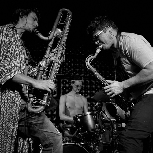 Experimental jazz and EDM-influenced trio Moon Hooch