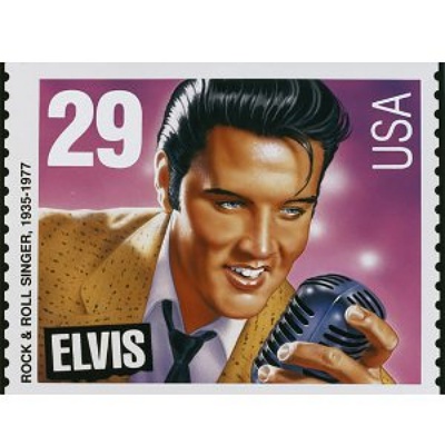 Elvis Presley gets US stamp