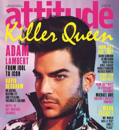 Adam Lambert gets Attitude