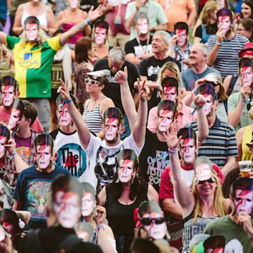 David Bowie remembered at IOW for Stand Up To Cancer