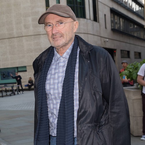 Phil Collins honouring late dad with bench plaque