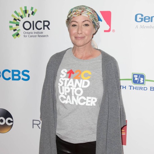 Shannen Doherty tells Michael Buble to 'stay positive' after cancer news