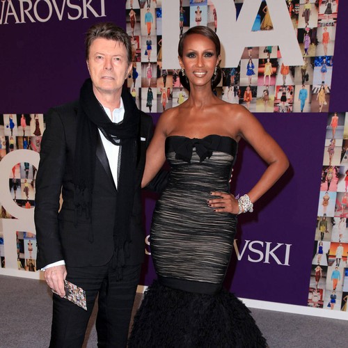 Iman leads birthday tributes to David Bowie