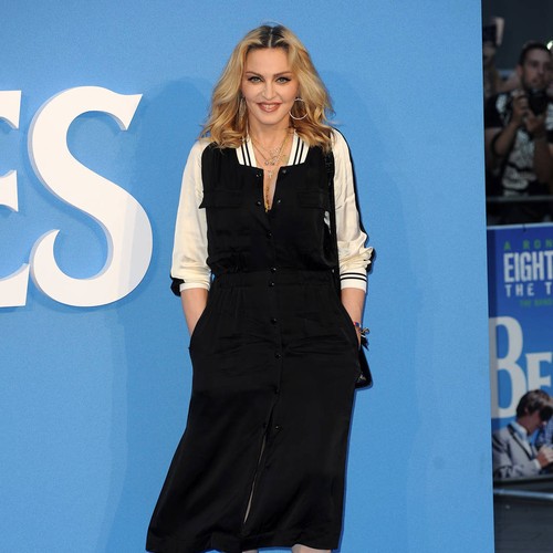 Madonna celebrates adoption of four-year-old twins from Malawi