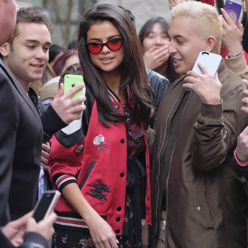 Selena Gomez cheers on The Weeknd on tour