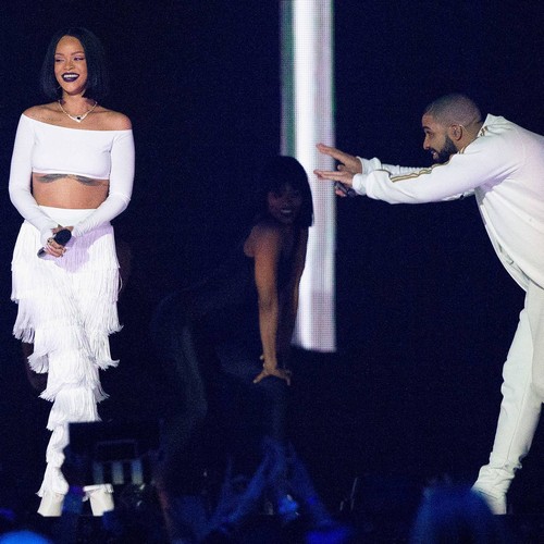 Rihanna and Drake reunite at birthday party