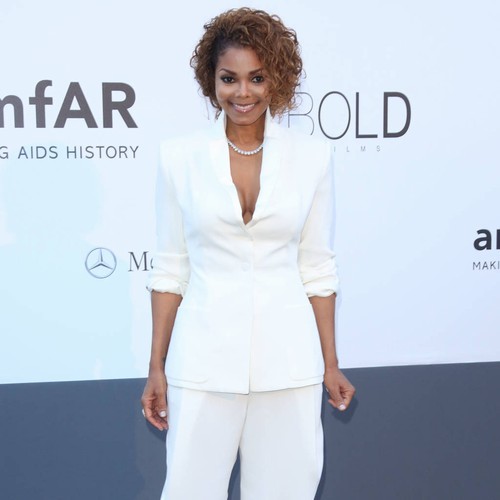 Janet Jackson enjoys night out at Bruno Mars gig