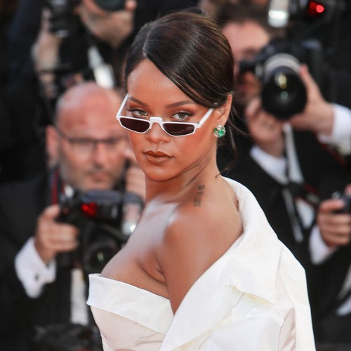 Rihanna teaches maths on educational trip to Malawi