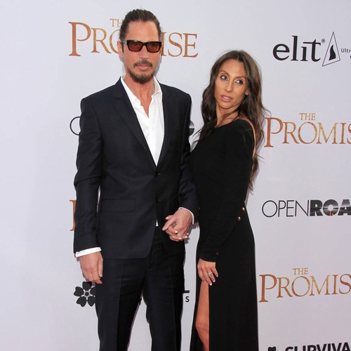 Chris Cornell's widow vows to make addiction awareness a priority