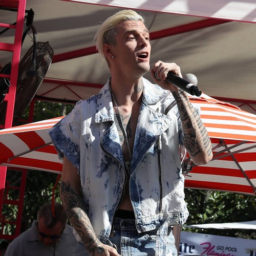 Aaron Carter on the road to recovery after mystery surgery