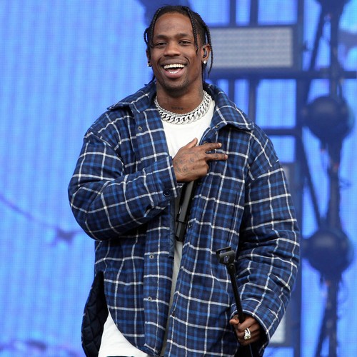 Travis Scott dodges questions about Kylie Jenner's pregnancy