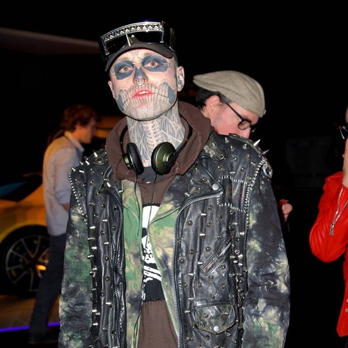 'Zombie Boy' model Rick Genest jumped to his death