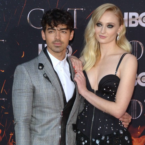 Joe Jonas and Sophie Turner don red for wedding rehearsal dinner