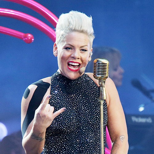 Pink thanks Lewis Capaldi for teaching daughter to harmonise