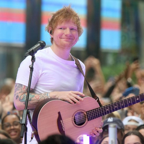 Ed Sheeran stuns fans by working Lego Store shift – Music News