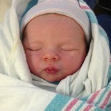 Fergie and Josh debut baby