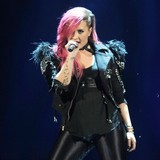 Lovato teases announcement