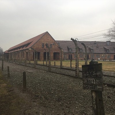 Perrys heart heavy at Auschwitz