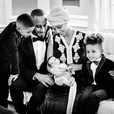 Alicia Keys introduces baby