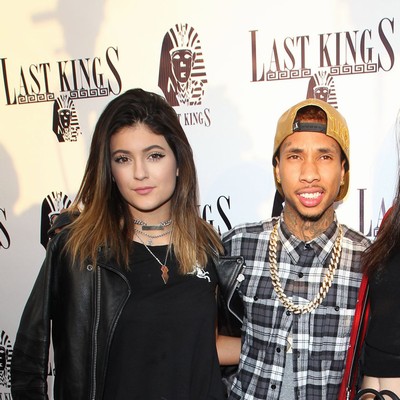 Kylie thrilled with Tygas love note