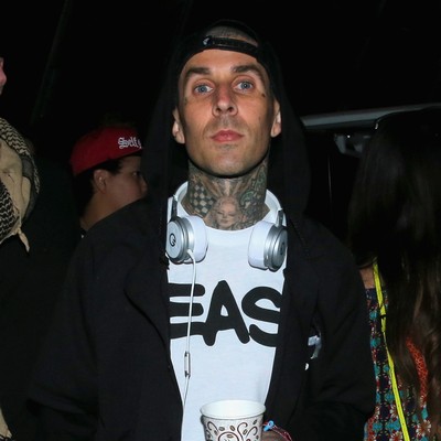 Travis Barker 'crazy about model'
