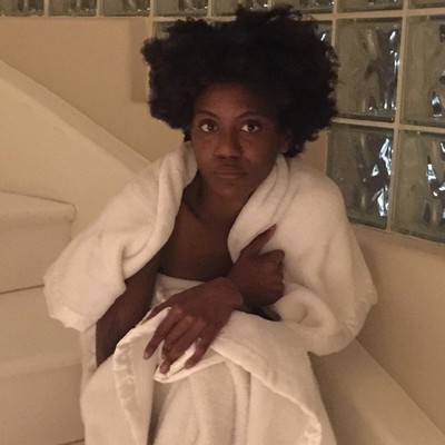 Brown shares pic of crazy naked intruder
