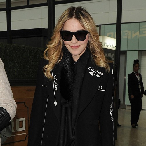 Madonna's son returns to New York amid custody battle
