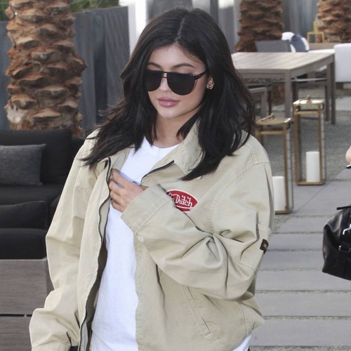 Kylie Jenner locks lips with rumoured beau in music video