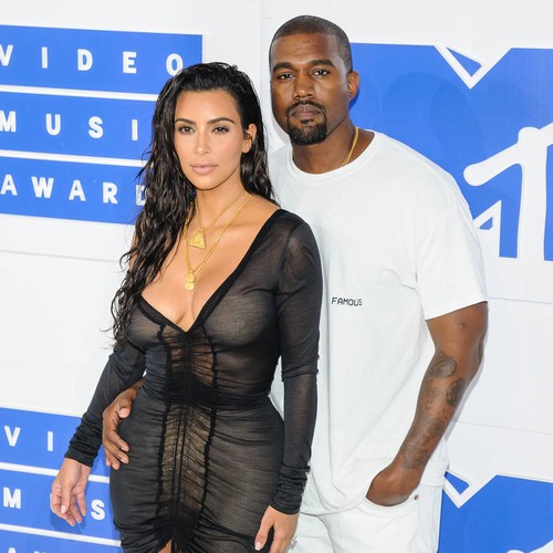 Kim Kardashian joins mosh pit for Kanye West show