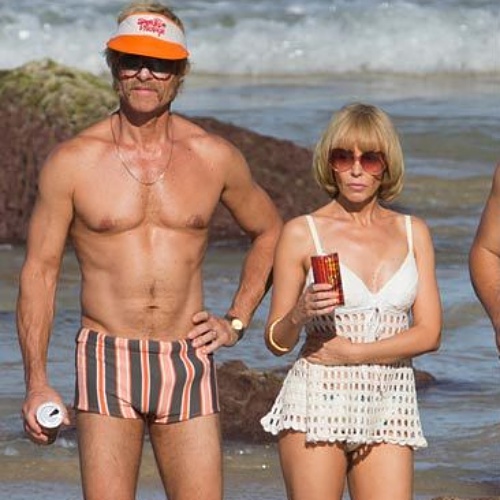 Kylie Minogue back on big screen with Guy Pearce for Swinging Safari
