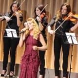 Paloma Faith sings for Burberry at London Fashion Week