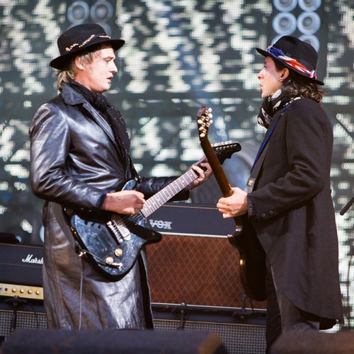 Carl Barat and Pete Doherty 'hit it off in a bickering way'