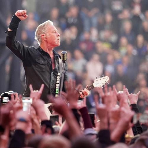 Metallica perform Tom Jones' Delilah at same venue it was banned from three years ago