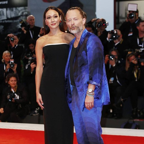 Actress Dajana Roncione and Radiohead singer Thom Yorke attend the... News  Photo - Getty Images