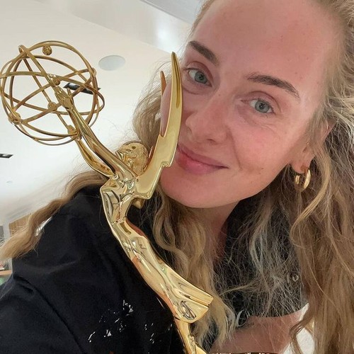 Adele 'pleased as punch' to win Emmy for One Night Only special