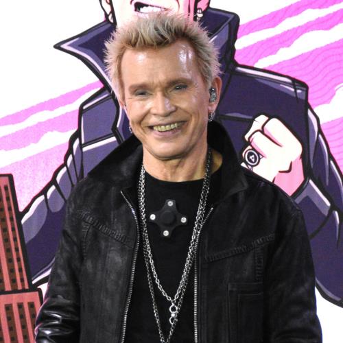 Billy Idol inducted to Hollywood Rockwalk