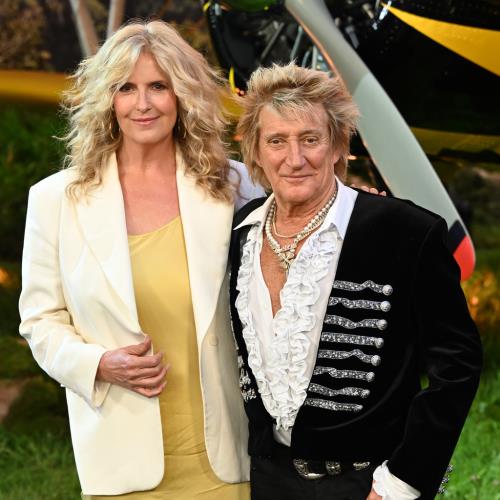 Rod Stewart's wife Penny Lancaster insists he will 'come back stronger than ever' after operation